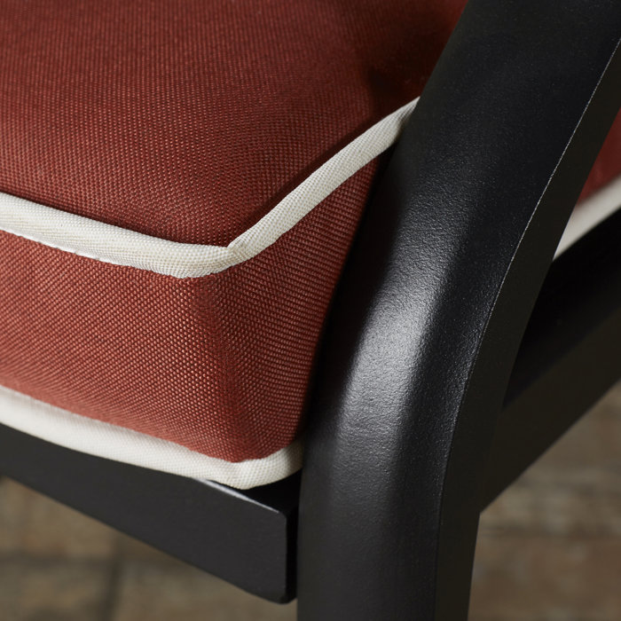 Fleur De Lis Living Nadine 2 Person Square Outdoor Dining Set with